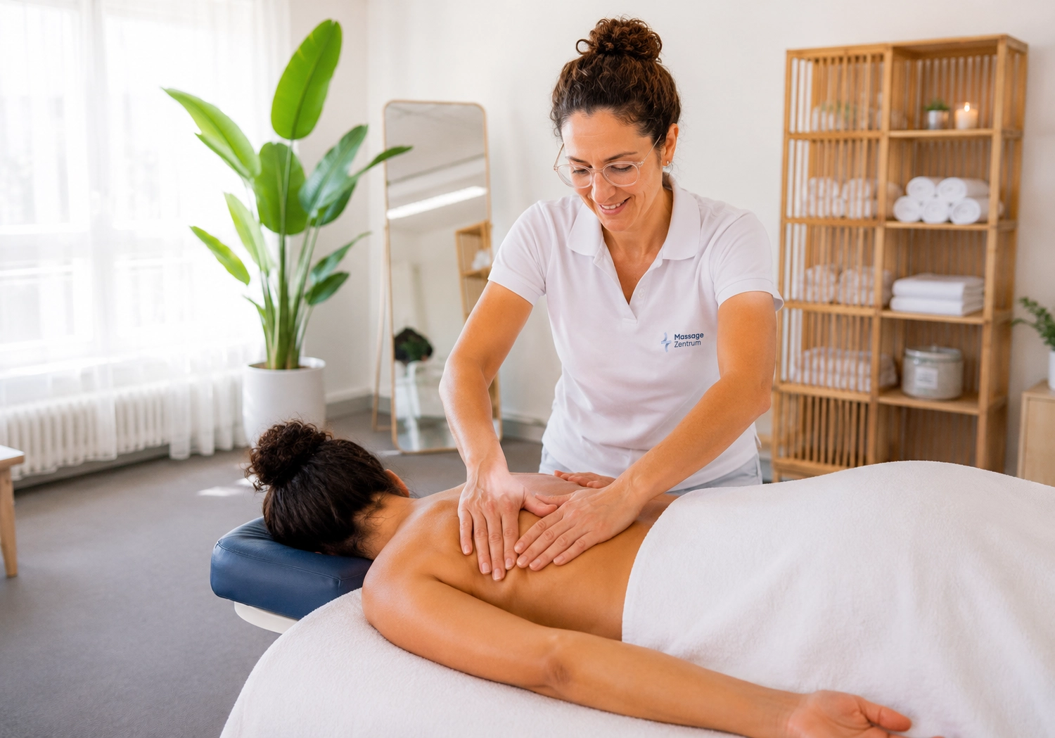Rückenbehandlung im Massage Zentrum Biel an der Reitschulstrasse