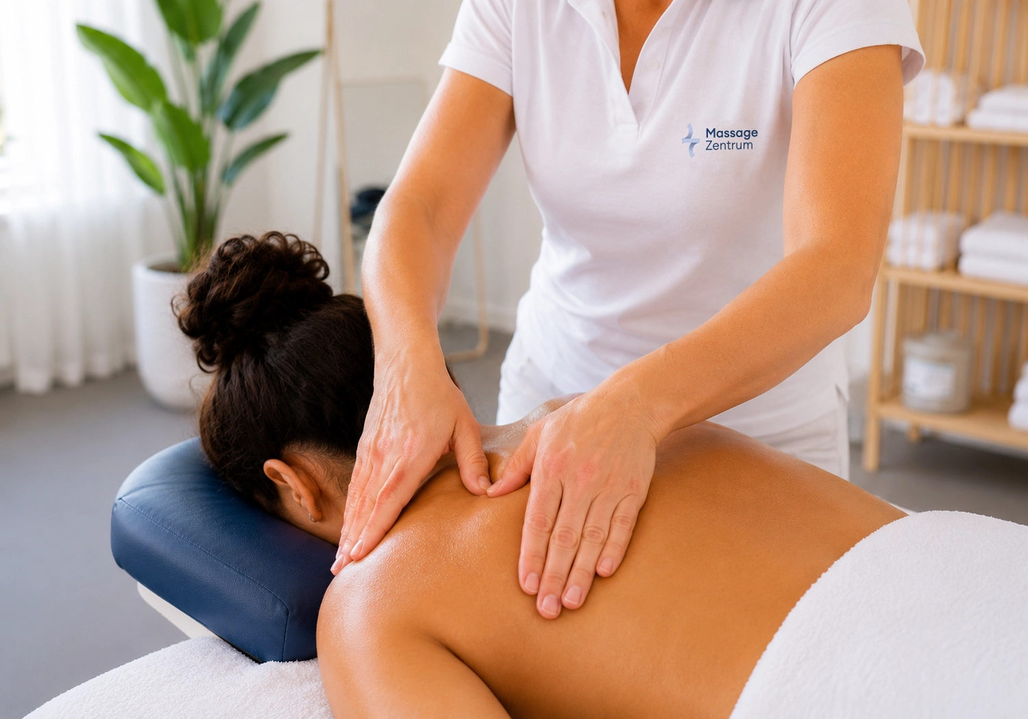 Schulterbehandlung im Massage Zentrum Biel an der Reitschulstrasse
