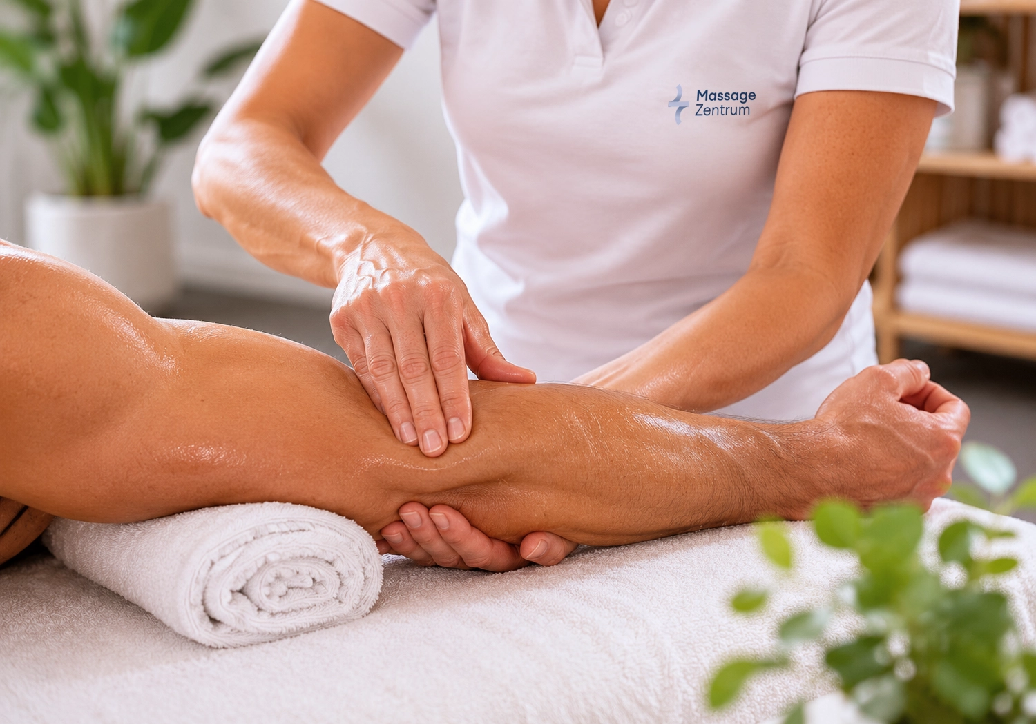 Sport-Massage nach dem Training im Massage Zentrum Biel
